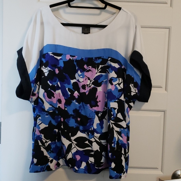 Worthington Woman - Blouse/Top - Size 1X (camel/taupe Color